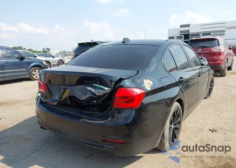 2016 BMW 320I из США, поврежденный, VIN WBA8E1G58GNT37599